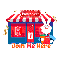 Happy Convenience Store Sticker by Presto Universe