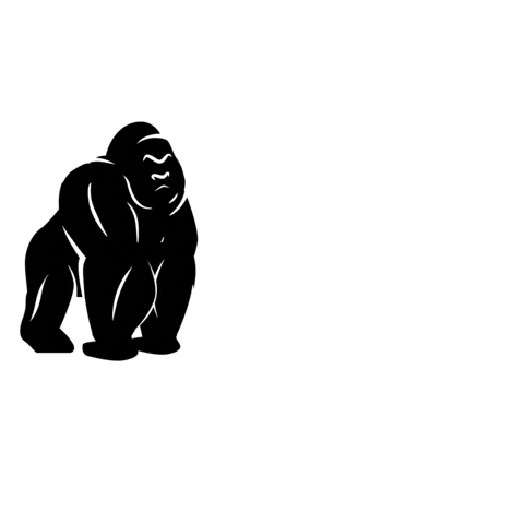gorilla GIF by Paw3r