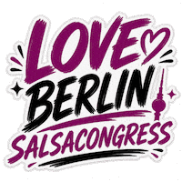 Berlin Love Sticker by BerlinSalsacongress