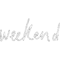 Text Weekend Sticker