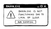 blurblur06 tired sleepy restwell lack of sleep Sticker