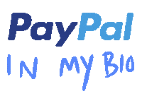 Link In Bio Paypal Sticker