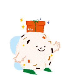 Santa Claus Christmas Sticker by K Fry My