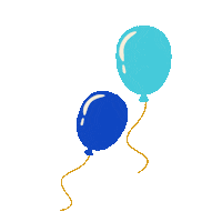 Balloons Sticker by OurMoneyMarket