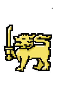 Lion King Pixel Sticker by Malthouse Theatre