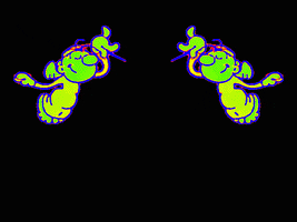 Cartoon Flying GIF