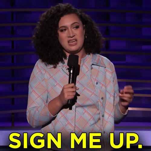 rose matafeo sign me up GIF by Team Coco