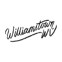 West Virginia Williamstown Sticker by Clutch MOV