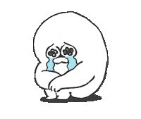 loli-san sad cry 泣く lolisan Sticker