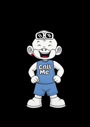 Dead Laughing Call Me GIF by Zhot