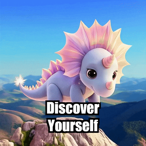 Discover Yourself Self-Discovery GIF by Divineasaur