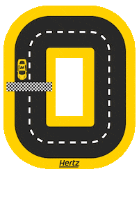 william byron race Sticker by Hertz Car Rental