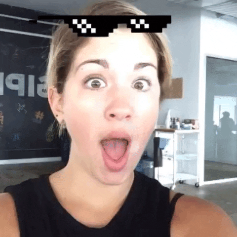 deal with it GIF by Andrea