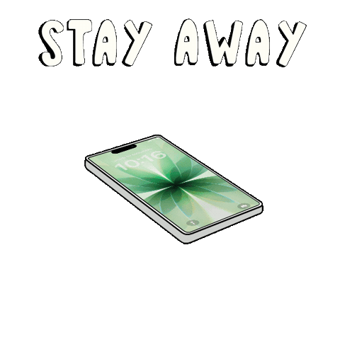 Protect Stay Away Sticker by Abster