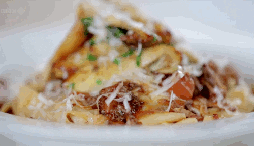 food and drink pasta GIF