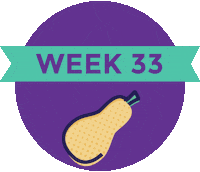 Pregnancy Baby Size Sticker by What to Expect