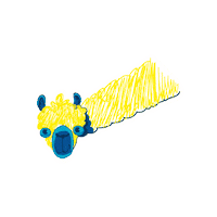 BjorgEtCie bio questions lama animaux Sticker