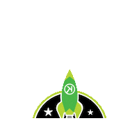 Space Moon Sticker by Kosmik Brands
