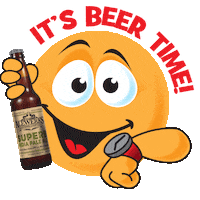 beer emoji Sticker by Alewerks Brewing Company