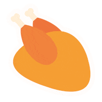 pettywell chicken pettywell Sticker