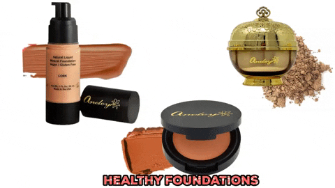 aneleycosmetics giphygifmaker makeup foundation foundations GIF