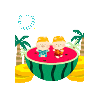 Summer Baby Sticker