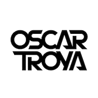 oscartroya logo dj bounce oscar troya Sticker