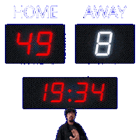 8 Away Sticker