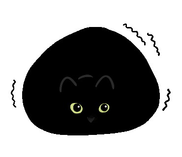 Yycat giphyupload cat blackcat yycat Sticker