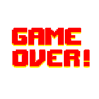 rippasippa pixel gaming 8bit over Sticker