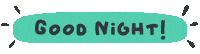 Good Night Sticker