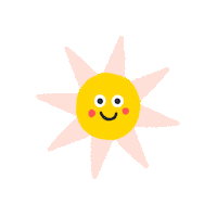 Happy Sun Sticker