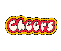 Cheers Celebrating Sticker by OpenTable