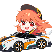 speed drift Sticker