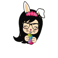Chica Coneja Sticker
