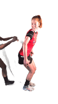 Sport Vissen Sticker by KVS korfbal