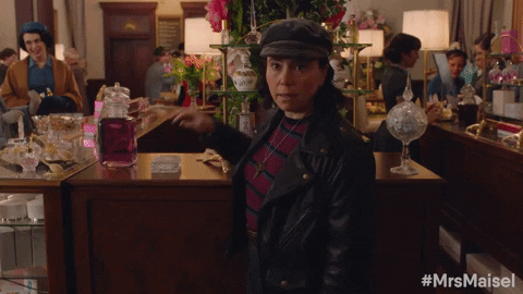 season 2 episode 3 GIF by The Marvelous Mrs. Maisel