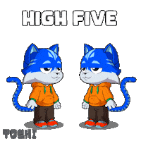 Go Team Yes Sticker by Toshithecat