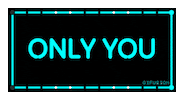Neon Love Sticker