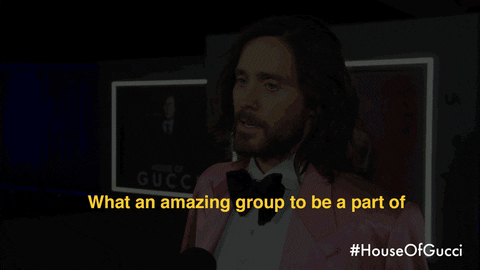 Jared Leto Teamwork GIF by House of Gucci