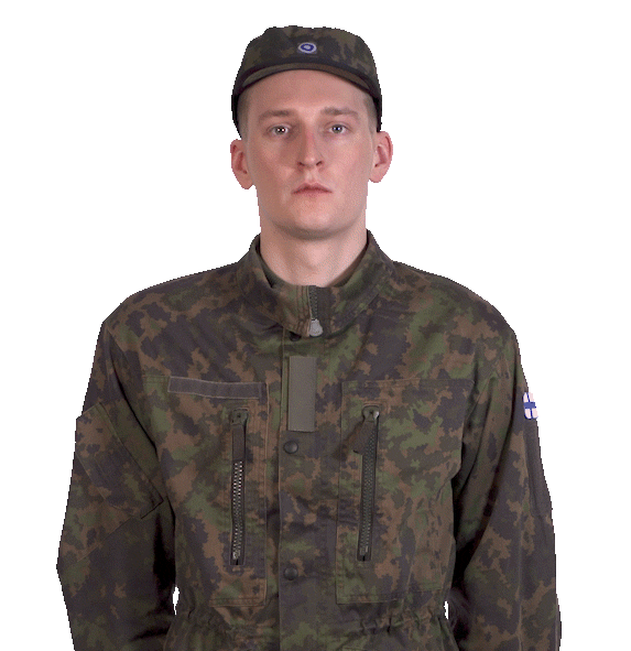 Puolustusvoimat_FI giphyupload pv intti armeija Sticker