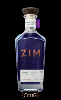 ZimDestilaria gin zim gin colorido gin que muda de cor GIF