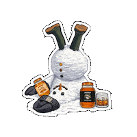 Drunk Spiced Rum Sticker by CopperheadDistillery