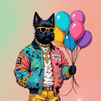 Happy Birthday Party GIF by Terry Toto