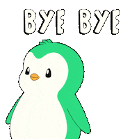 Bye Bye Goodbye Sticker by Abster