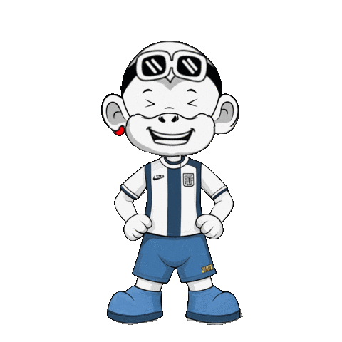 Alianza Lima Happy Monkey Sticker by Zhot