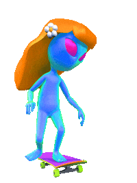 Skate Or Die 3D Sticker by #sazanimation