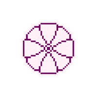 Pixel Flower Sticker by YON