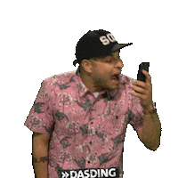 Phone Yell Sticker by DASDING