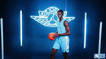 University Of North Carolina Basketball GIF by UNC Tar Heels